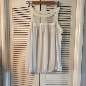 Studio Ivory Sleeveless Tank Top